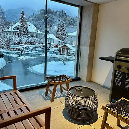 Mountain View Luxury Apartment At Interlaken West Station With Balcony, Ac And Bbq Apartment Interlaken