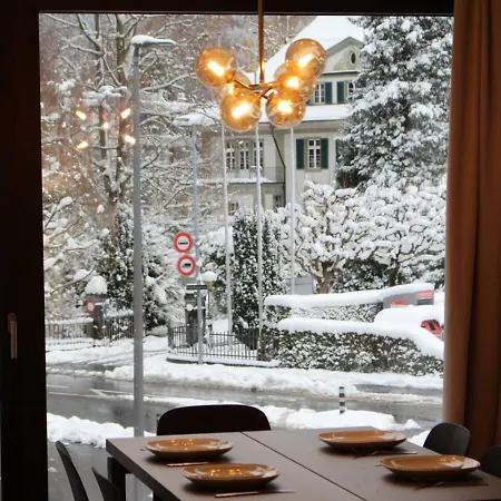 Apartment Mountain View Luxury Apartment At Interlaken West Station With Balcony, Ac And Bbq