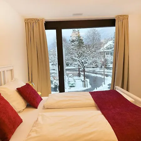 Apartment Mountain View Luxury Apartment At Interlaken West Station With Balcony, Ac And Bbq