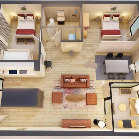 Modern With Balcony And Bbq At West Station 아파트 인터라켄