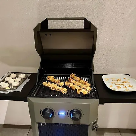 Mountain View Luxury Apartment At Interlaken West Station With Balcony, Ac And Bbq