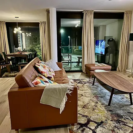 Apartment Mountain View Luxury Apartment At Interlaken West Station With Balcony, Ac And Bbq