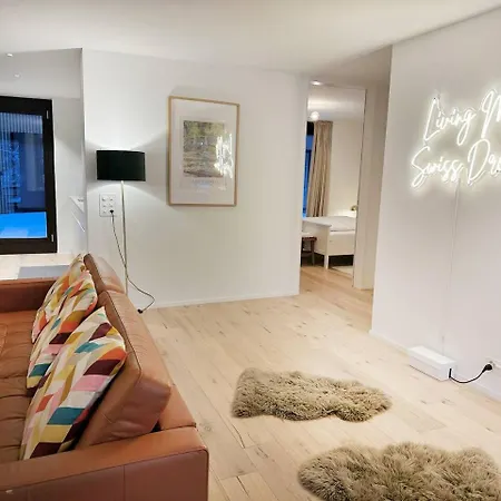 Mountain View Luxury Apartment At Interlaken West Station With Balcony, Ac And Bbq Apartment Interlaken