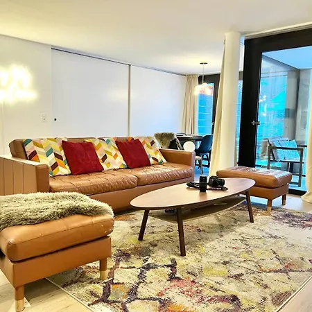 Apartment Mountain View Luxury Apartment At Interlaken West Station With Balcony, Ac And Bbq