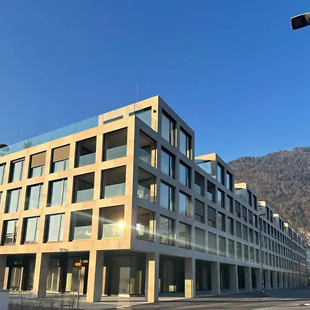 Mountain View Luxury Apartment At Interlaken West Station With Balcony, Ac And Bbq Apartment