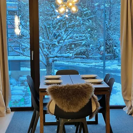 Mountain View Luxury Apartment At Interlaken West Station With Balcony, Ac And Bbq Apartment *