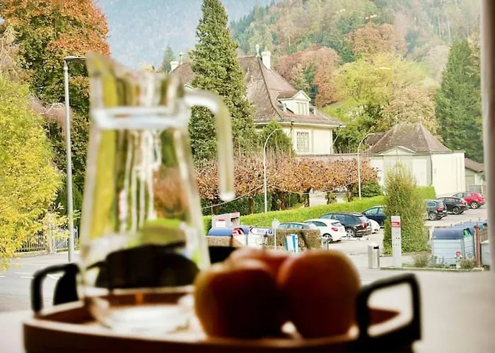 Lägenhet Modern With Balcony And Bbq At West Station Interlaken