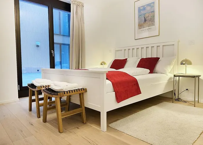 Modern With Balcony And Bbq At West Station Apartmán Interlaken