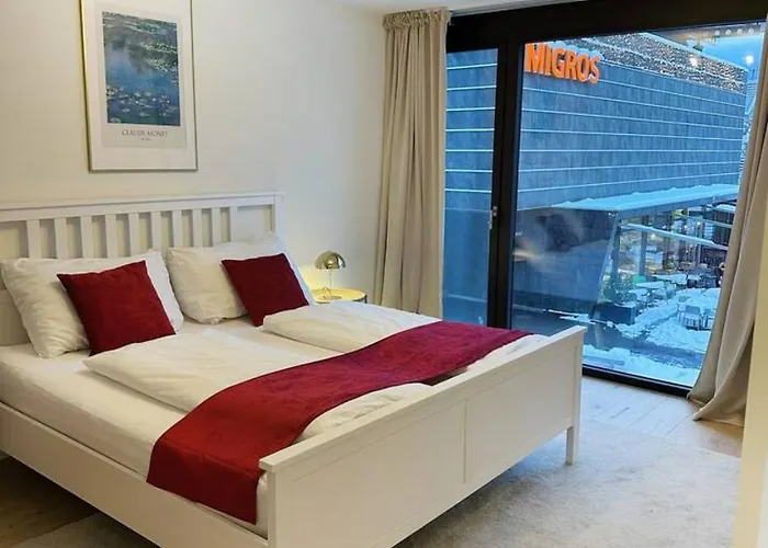 Lägenhet Modern With Balcony And Bbq At West Station